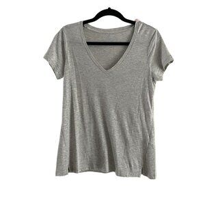 Vineyard Vines Women XXS Silver Fox Soft Knit Heathered Every Day V-Neck Tee NWT